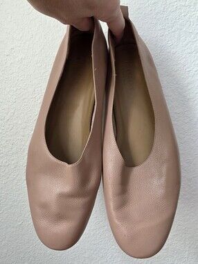 Everlane The Day Glove Flats, Size 10, Nude Color